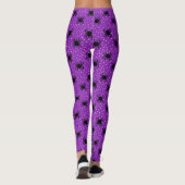 Spooky Spider Halloween Leggings (Rückseite)