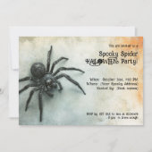 Spooky Spider Halloween-Party! Einladung (Vorderseite)