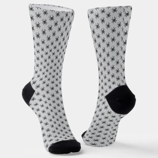 Spooky Spider Halloween Socken (Gewinkelt)