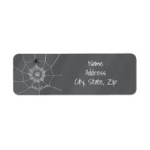 Spooky Spider spinnen glückliches Halloween-Web (Vorne)