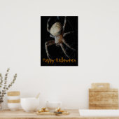 Spooky Spider Web - Halloween Poster (Küche)