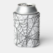 Spooky Spider Webmuster - Halloween-Geschenke Dosenkühler (Kanne Rückseite)