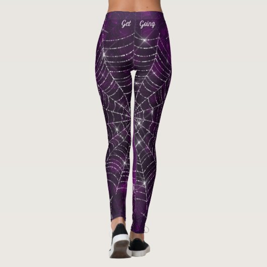 Spooky Spiderweb Leggings (Rückseite)