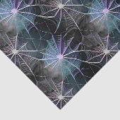Spooky Spiderweb Nahtloses Design Seidenpapier (Ausschnitt)