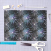 Spooky Spiderweb Nahtloses Design Seidenpapier (Handwerk)