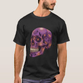 Spooky Spiderweb Skull - Halloween Vibes T-Shirt (Vorderseite)