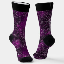 Spooky Spiderweb Socken
