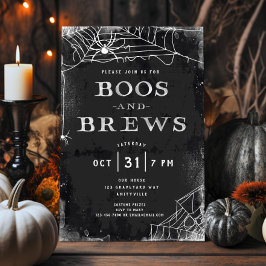 Spooky Spiderweb Vintag Halloween-Party laden Feiertagskarte