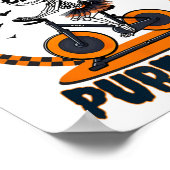 Spooky Spin Halloween Spin Cl Spinning Poster (Ecke)