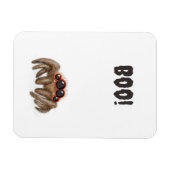 Spooky Spinne 'Boo'! Halloween-Magnet Magnet (Horizontal)