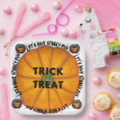 Spooky Spinne Hexe zwischen themedAccent Pillow Pappteller (Party)