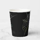 Spooky Spinne und Spider Web Halloween Pappbecher (Links)