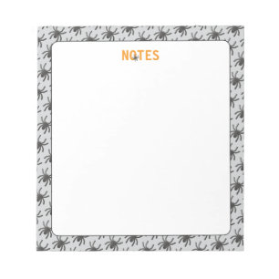 Spooky Spiole Halloween Notepad Notizblock