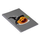 Spooky Spiral: Halloween-Erinnerungen-Notebook Notizblock (Rechte Seite)