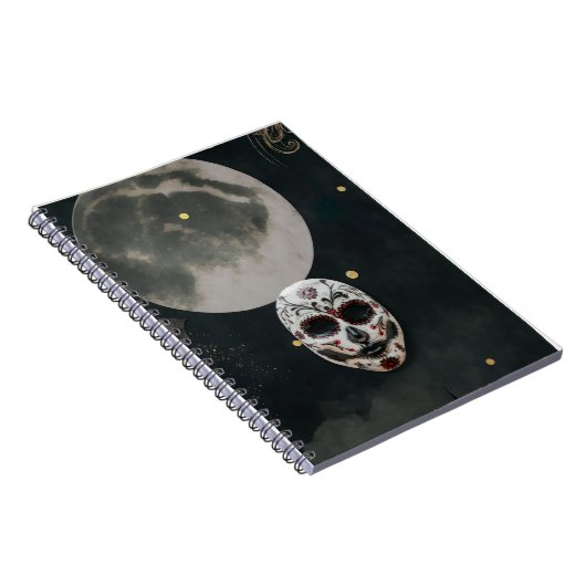 Spooky SpiralNotebook zu Halloween Notizblock (Rechte Seite)