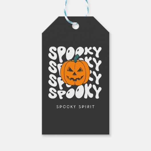 Spooky Spirit Geschenkanhänger (Vorderseite)