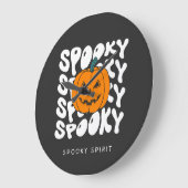 Spooky Spirit Große Wanduhr (Winkel)