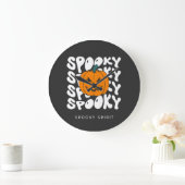 Spooky Spirit Große Wanduhr (Zuhause)