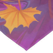 Spooky Spitz Halloween Hexe und Kürbis Tischdecke (Schrägansicht)