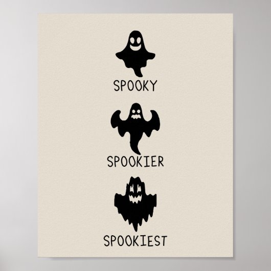 Spooky spookier spookiest poster (Vorne)