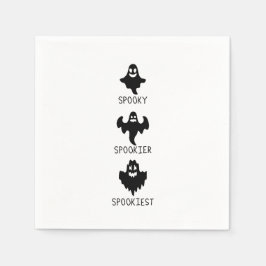 Spooky spookier spookiest serviette