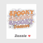 Spooky Spooky Season Aufkleber (Blatt)