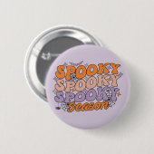 Spooky Spooky Season Button (Vorne & Hinten)