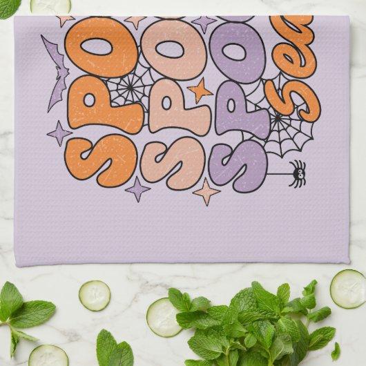 Spooky Spooky Season Geschirrtuch (Gefaltet)