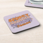 Spooky Spooky Season Getränkeuntersetzer (Linke Seite)