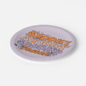 Spooky Spooky Season Pappteller (Schrägansicht)