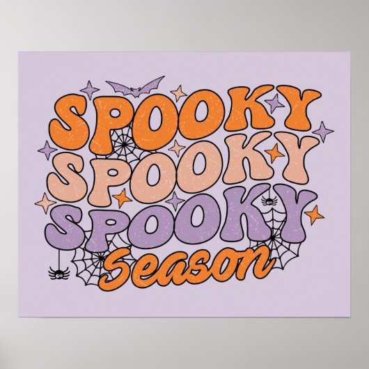 Spooky Spooky Season Poster (Vorne)