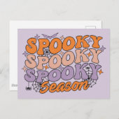 Spooky Spooky Season Postkarte (Vorne/Hinten)