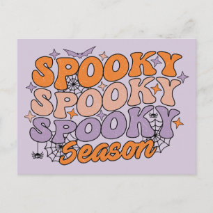Spooky Spooky Season Postkarte