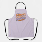 Spooky Spooky Season Schürze (Vorderseite)