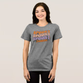 Spooky Spooky Season Tri-Blend Shirt (Vorderseite voll)