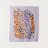 Spooky Spooky Season Wandteppich (Vorderseite)