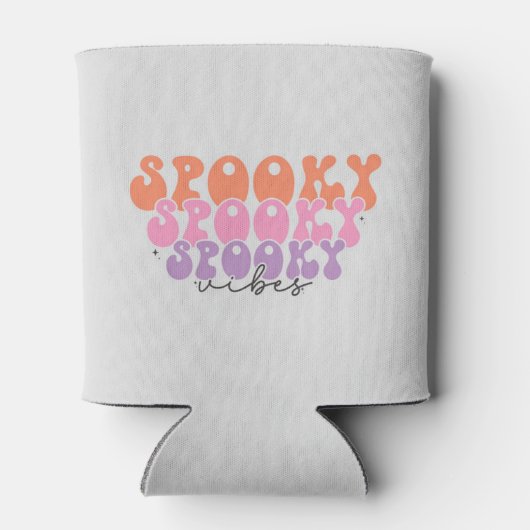 Spooky Spooky Spooky Vibes Dosenkühler (Rückseite)