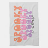 Spooky Spooky Spooky Vibes Geschirrtuch (Vertikal)