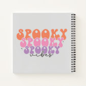 Spooky Spooky Spooky Vibes Notizblock (Rückseite)