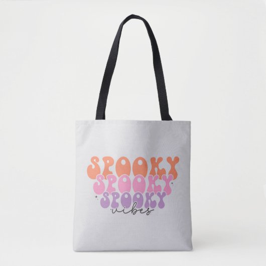 Spooky Spooky Spooky Vibes Tasche (Vorderseite)