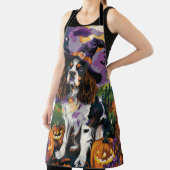 Spooky Springer Spanier Halloween Hexenkürbis Schürze (InSitu)