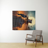 Spooky Spuk Halloween Scare Crow Wandteppich (Beispiel (Horizontal))