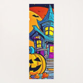 Spooky Spuk House Artwork Yogamatte (Rückseite)