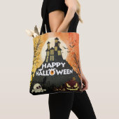 Spooky Spuk House Costume Night Sky Halloween Tasche (Von Nahem)