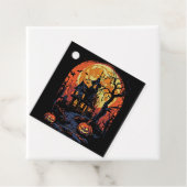 Spooky Spuk House Gefälligetags Geschenkanhänger (Beispiel)