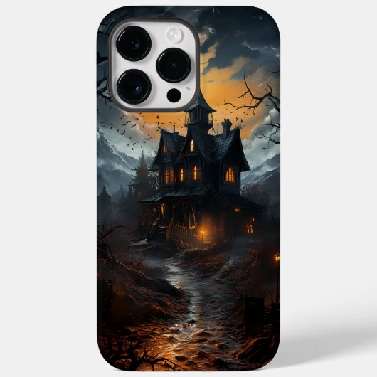 Spooky Spuk House Halloween Case-Mate iPhone Hülle (Rückseite)