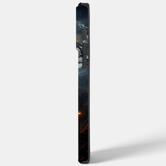 Spooky Spuk House Halloween Case-Mate iPhone Hülle (Rückseite / Links)