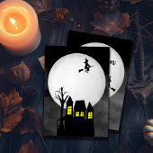 Spooky Spuk House Halloween Custom Party Einladung
