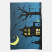 Spooky Spuk House Halloween Dekorative Handtuch (Vertikal)