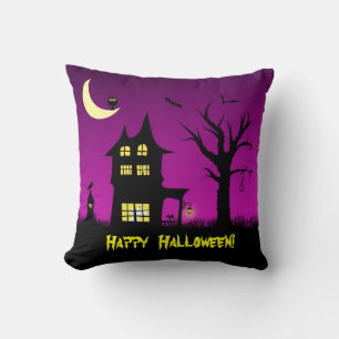 Spooky Spuk House Halloween Dekorative Kissen